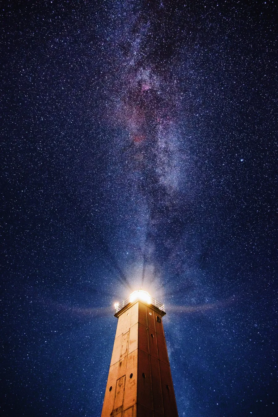 Light reaching through darkness